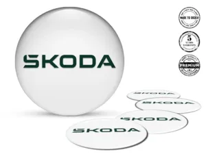 Skoda Radembleme Version Premium Label Design